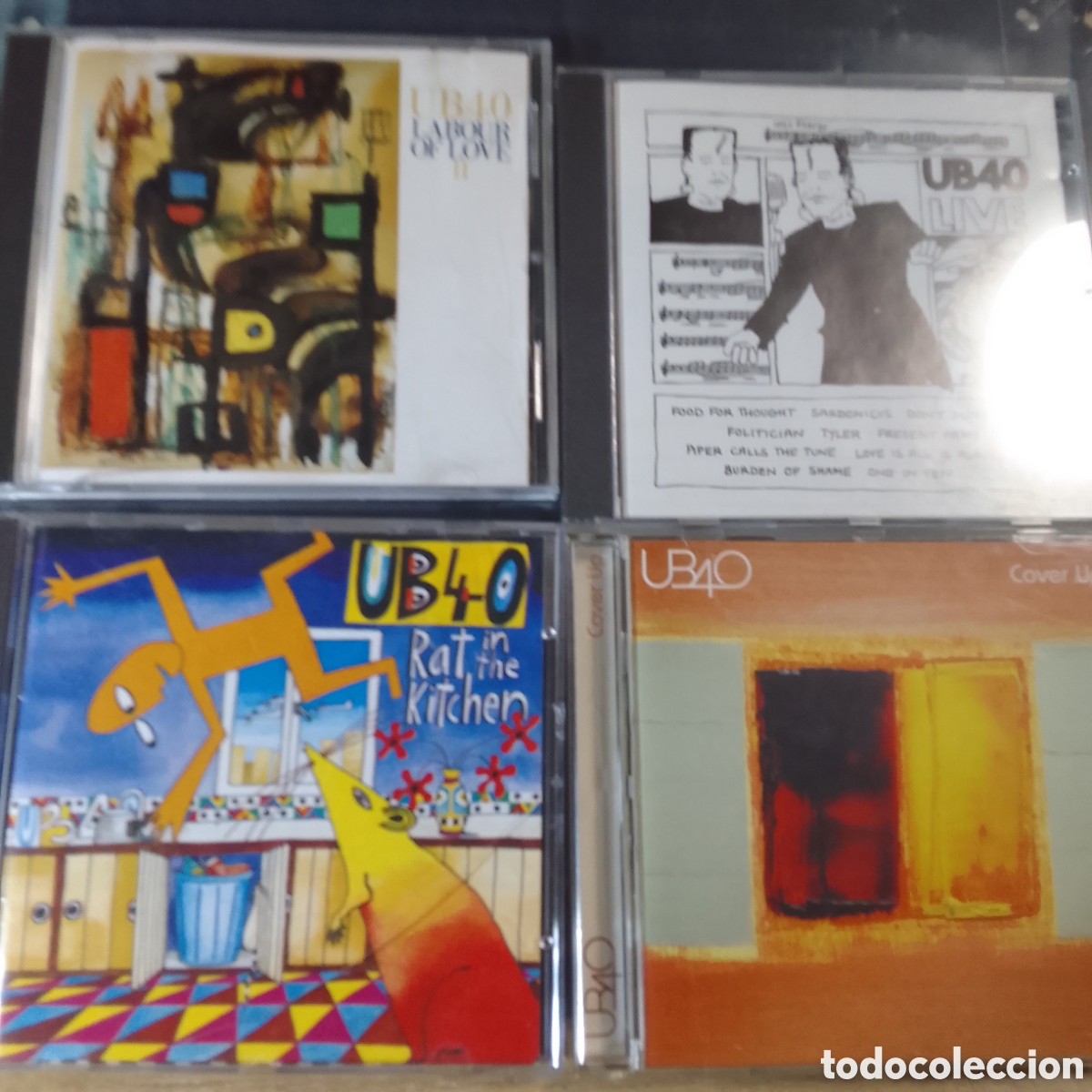 CDs de m&uacute;sica: 4 CDS UB 40 LOTE 104