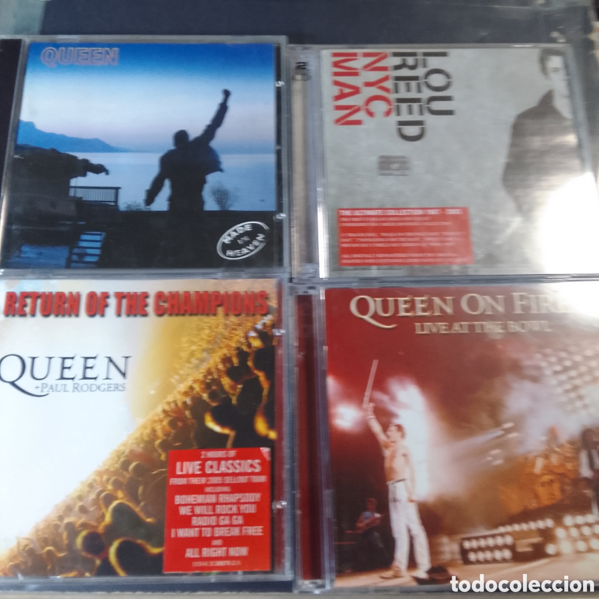 CDs de m&uacute;sica: 4 CDS QUEEN LOU REED LOTE 105