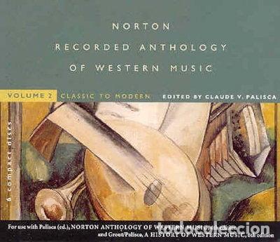 CDs de m&uacute;sica: Norton Recorded Anthology of Western Music, Vol. 2: Classic to Modern- 9780393103670