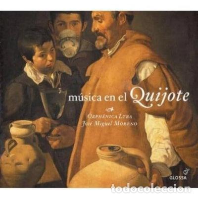 CDs de m&uacute;sica: M&uacute;sica en el Quijote y otras obras de Miguel de Cervantes- 8424562202078