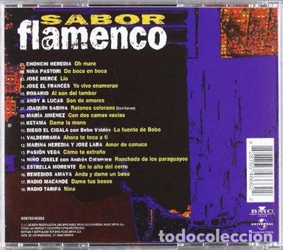 CDs de m&uacute;sica: Sabor Flamenco- 0731456079721