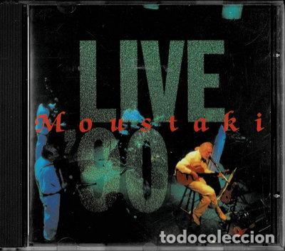 CDs de m&uacute;sica: Moustaki Live 90- 8427322837954