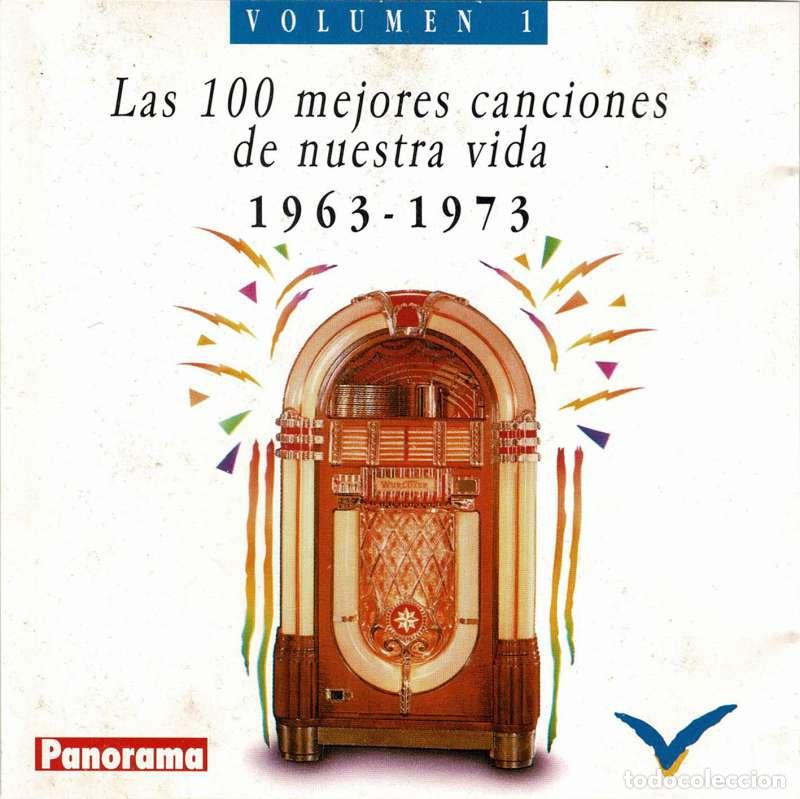 CDs de m&uacute;sica: Las 100 mejores canciones de nuestra vida 1963-1973. Volumen 1. CD