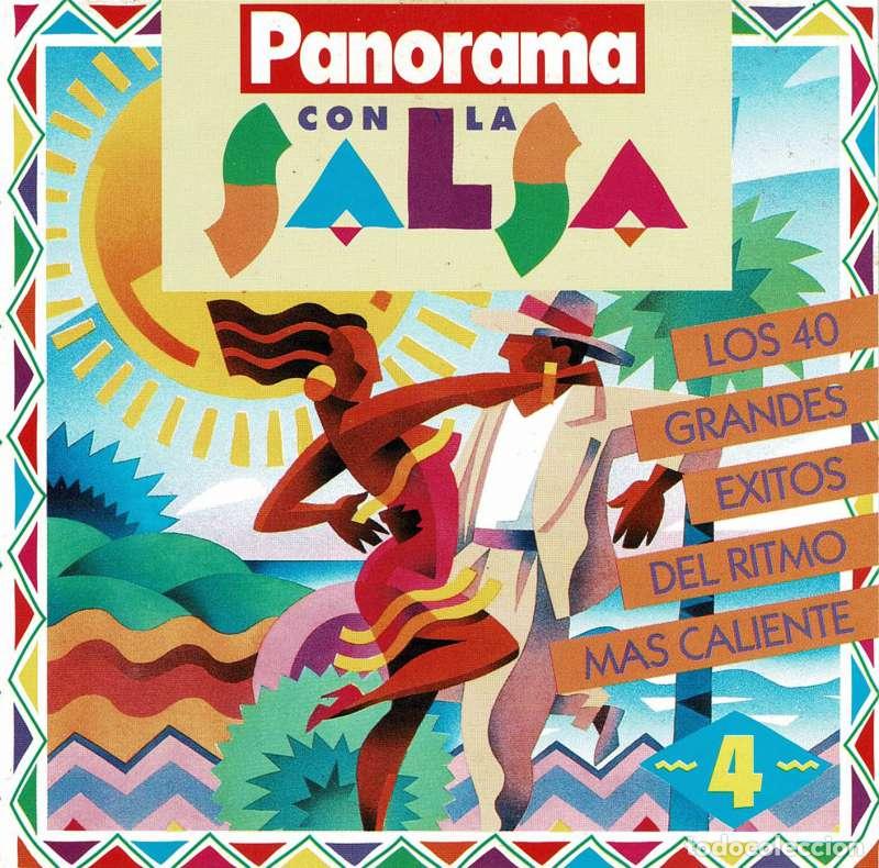 CDs de m&uacute;sica: Panorama con la Salsa 4. Los 40 grandes &eacute;xitos del ritmo m&aacute;s caliente. CD