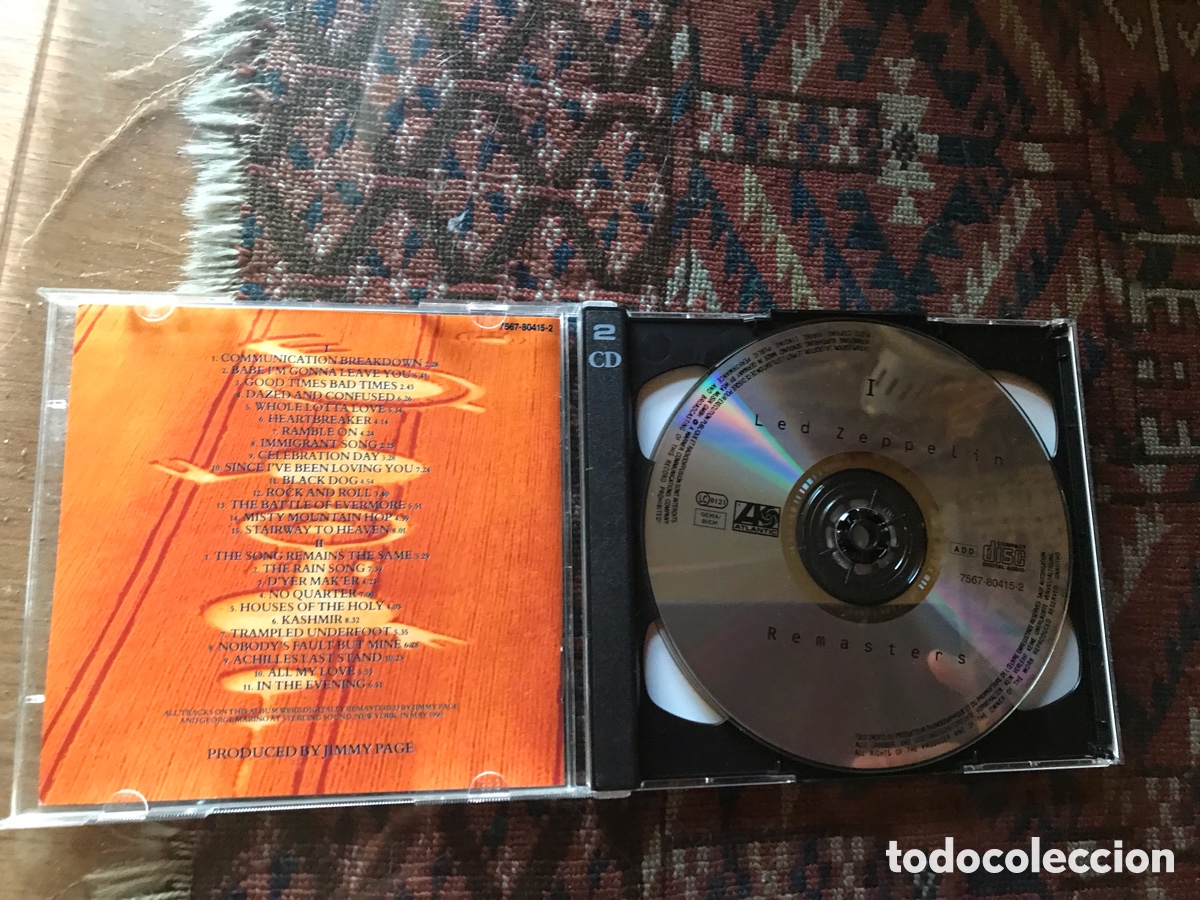 CDs de m&uacute;sica: Led Zeppelin. Remasters - Foto 3