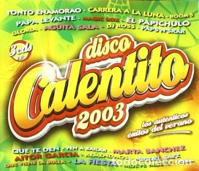 CDs de m&uacute;sica: Disco Calentito 2003- 8423646355051