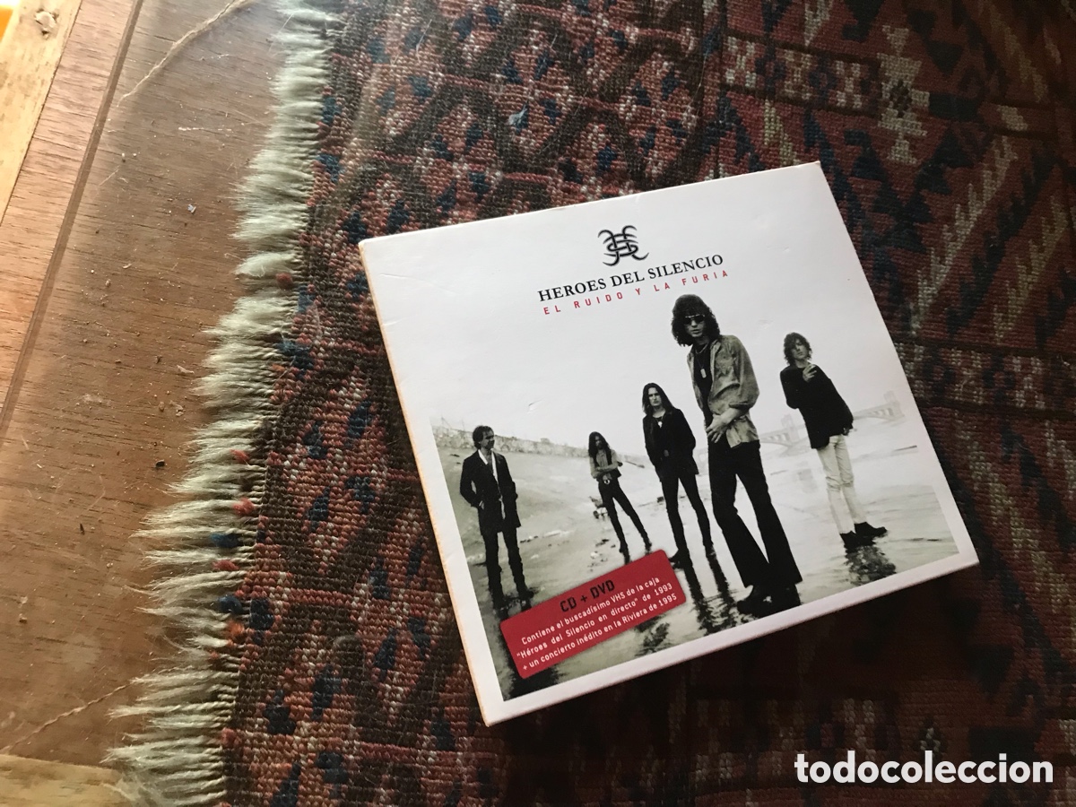 CDs de m&uacute;sica: H&eacute;roes del silencio. El ruido y la furia. Cd + Dvd.
