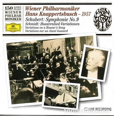 CDs de m&uacute;sica: Wiener Philharmoniker, Hans Knappertsbusch &ndash; 1957 &ndash; Schubert / Schmidt- 0028943532822