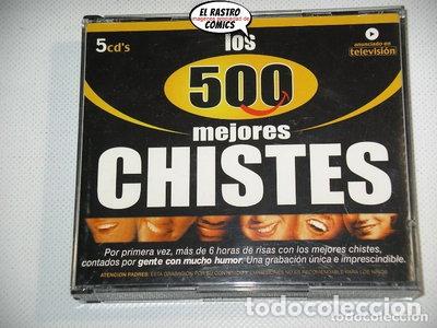 CDs de m&uacute;sica: 500 Mejores Chistes- 8435036406212