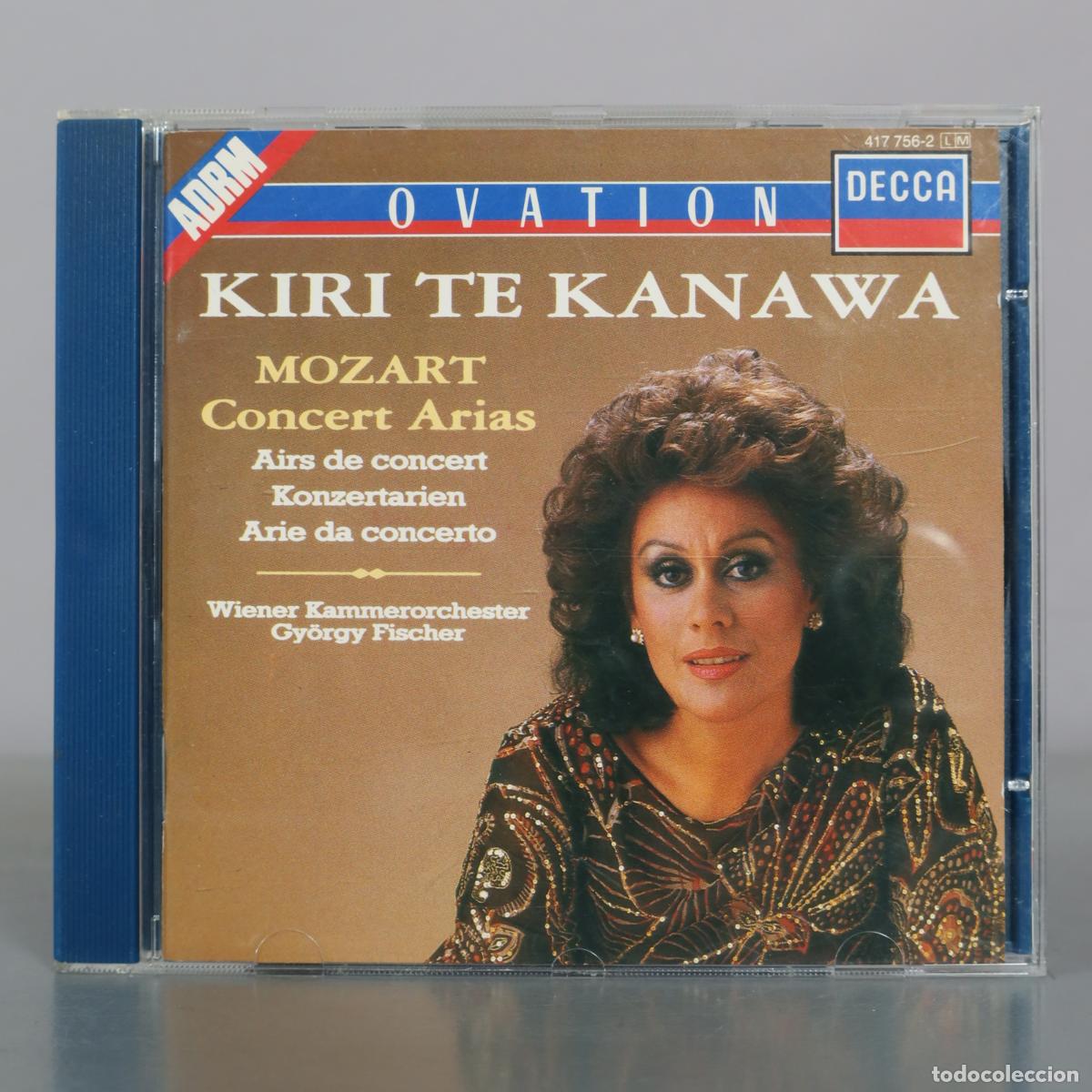 CDs de Musique: CD. Kiri Te Kanawa - Mozart - Concert Arias - Wiener Kammerorchester - Gy&ouml;rgy Fischer - Decca
