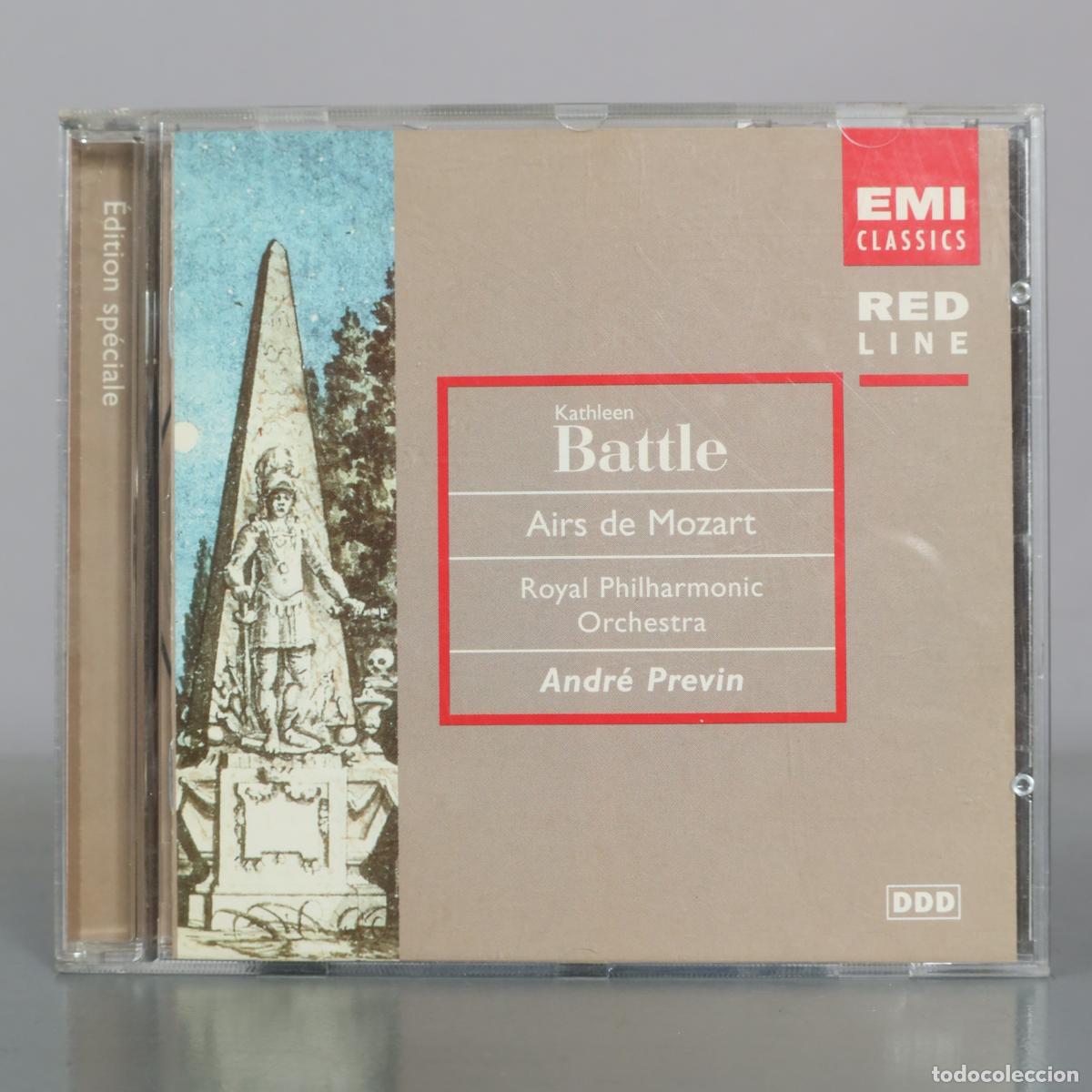 CDs de m&uacute;sica: CD. Airs de Mozart - Kathleen Battle - Royal Philharmonic Orchestra - Andr&eacute; Previn - EMI Classics
