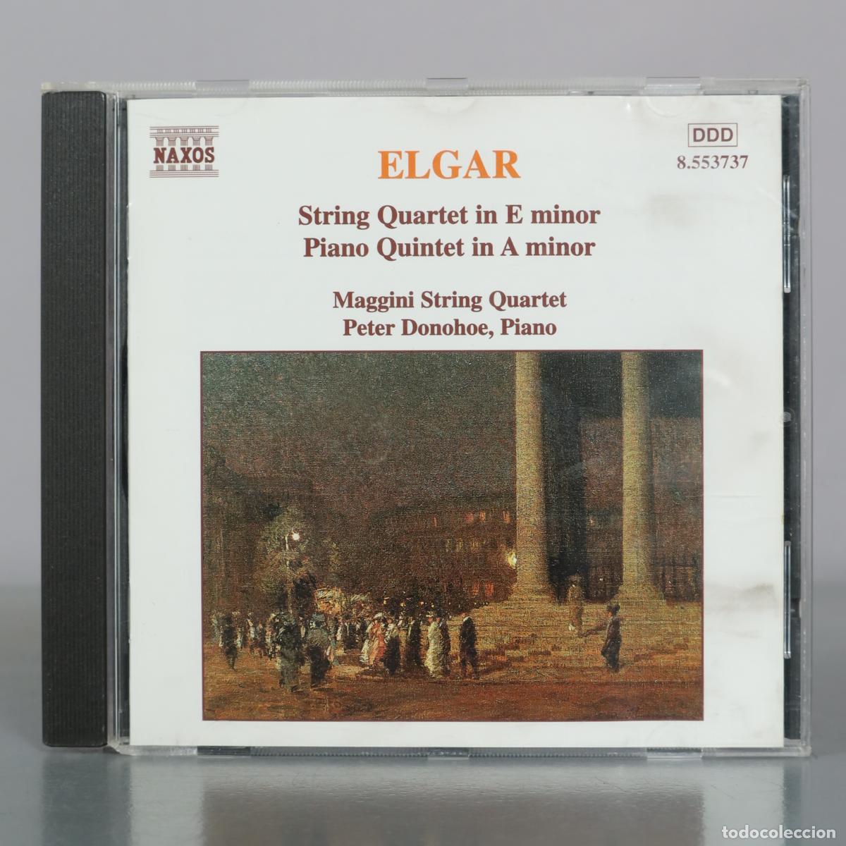 CDs de Musique: CD. String Quartet in E minor - Piano Quintet in A minor - Edward Elgar - Maggini String Quartet,