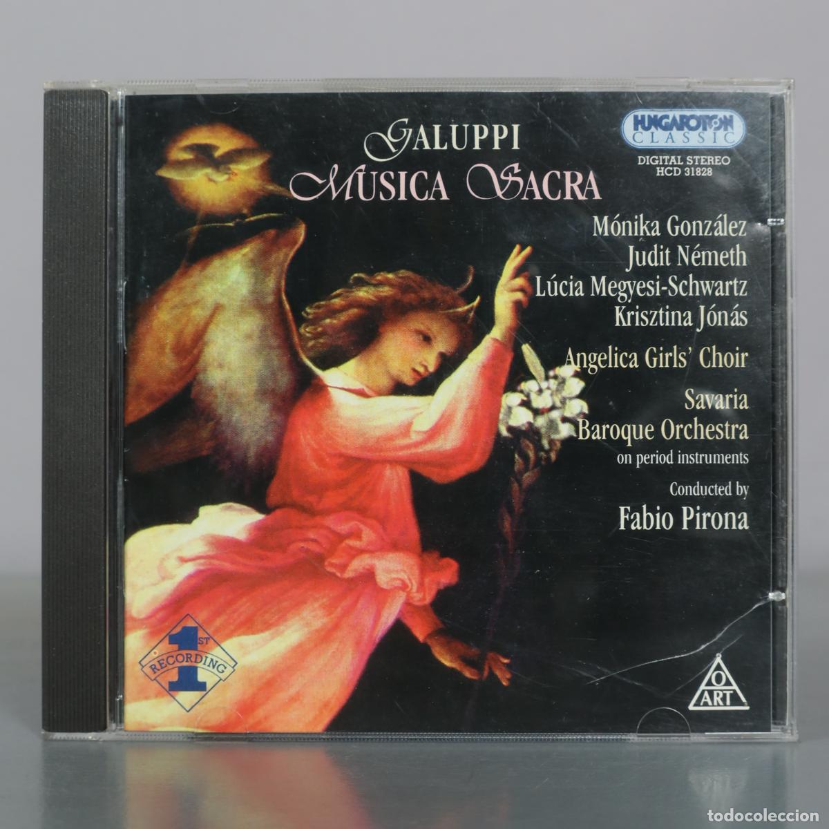Music CDs: CD. Musica Sacra - Baldassare Galuppi - M&oacute;nika Gonz&aacute;lez, Judit N&eacute;meth, L&uacute;cia Megyesi-Schwartz,