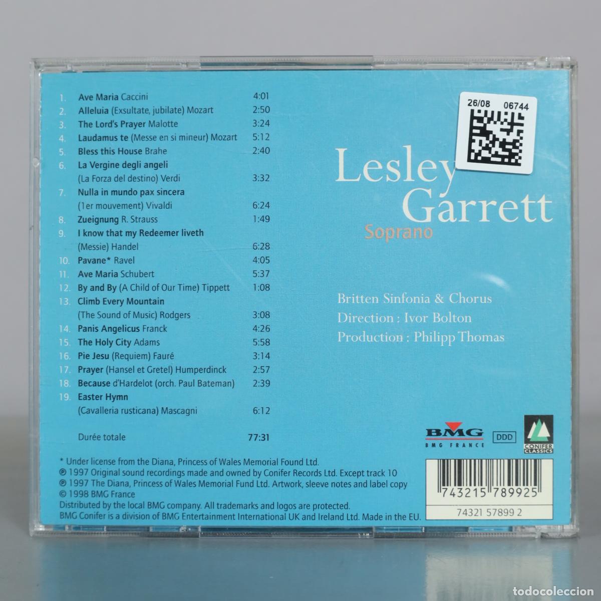 CDs de m&uacute;sica: CD. Soprano - Lesley Garrett - Conifer Classics - Foto 2