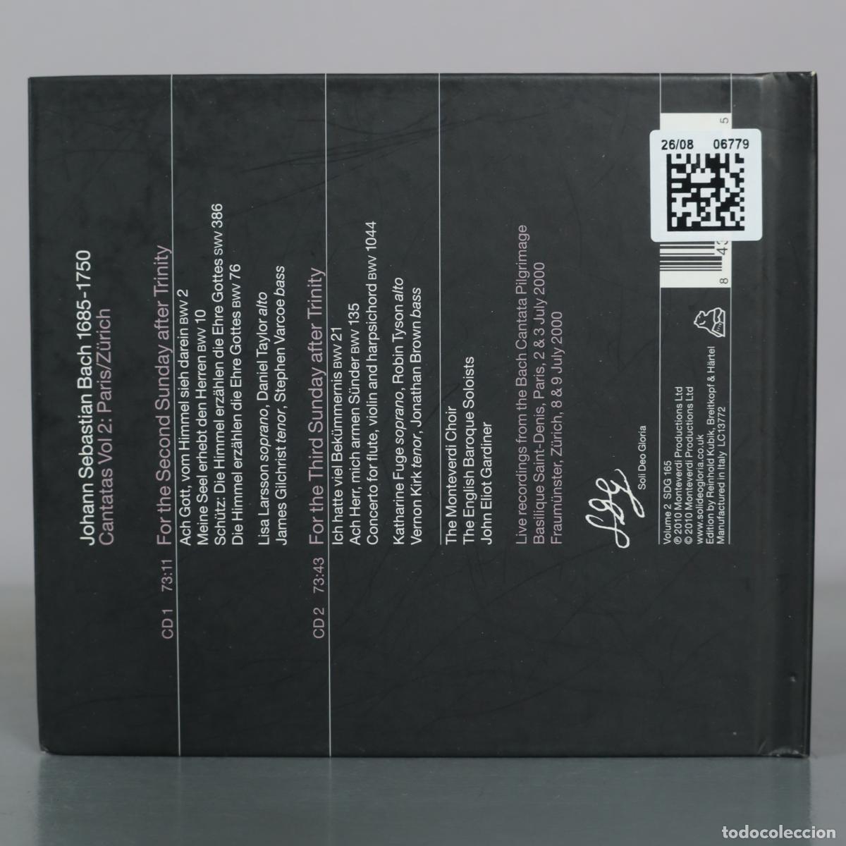 CDs de m&uacute;sica: CD. Bach Cantatas - Gardiner - Foto 2