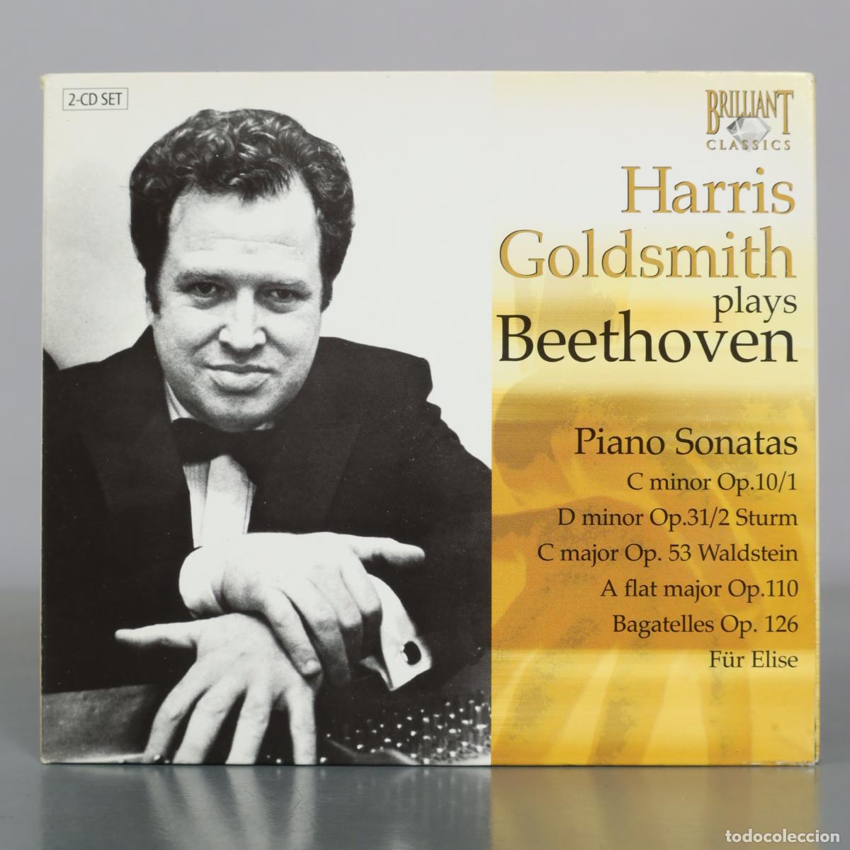 Music CDs: CD. Harris Goldsmith plays Beethoven - Piano Sonatas - Brilliant Classics