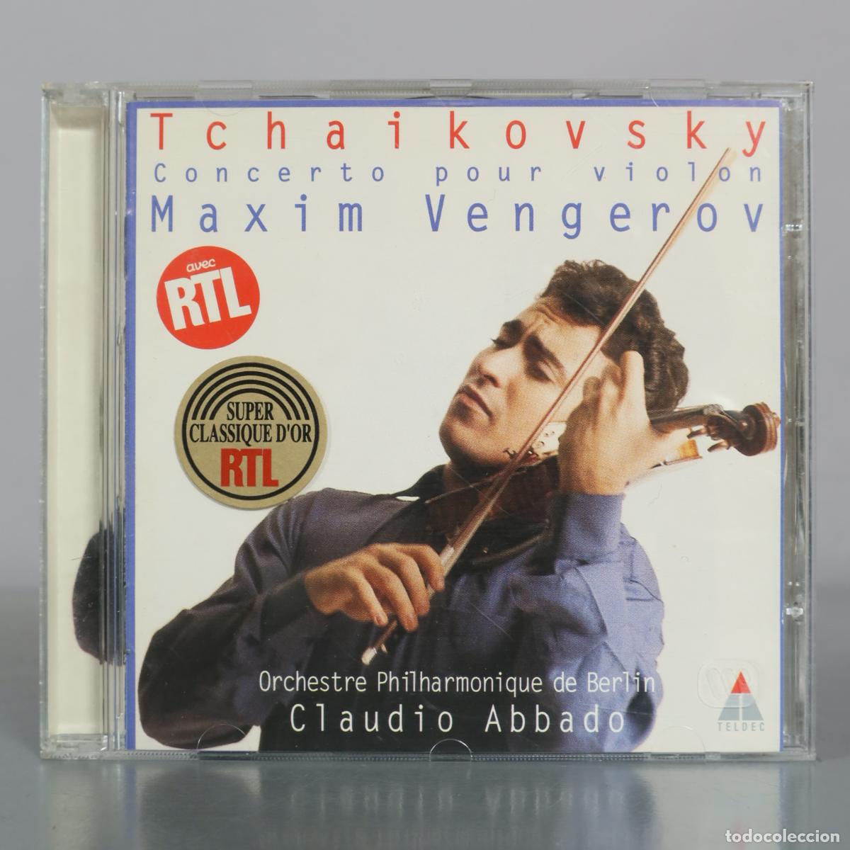 CD de M&uacute;sica: CD. Tchaikovsky - Concerto pour violon - Maxim Vengerov - Orchestre Philharmonique de Berlin -