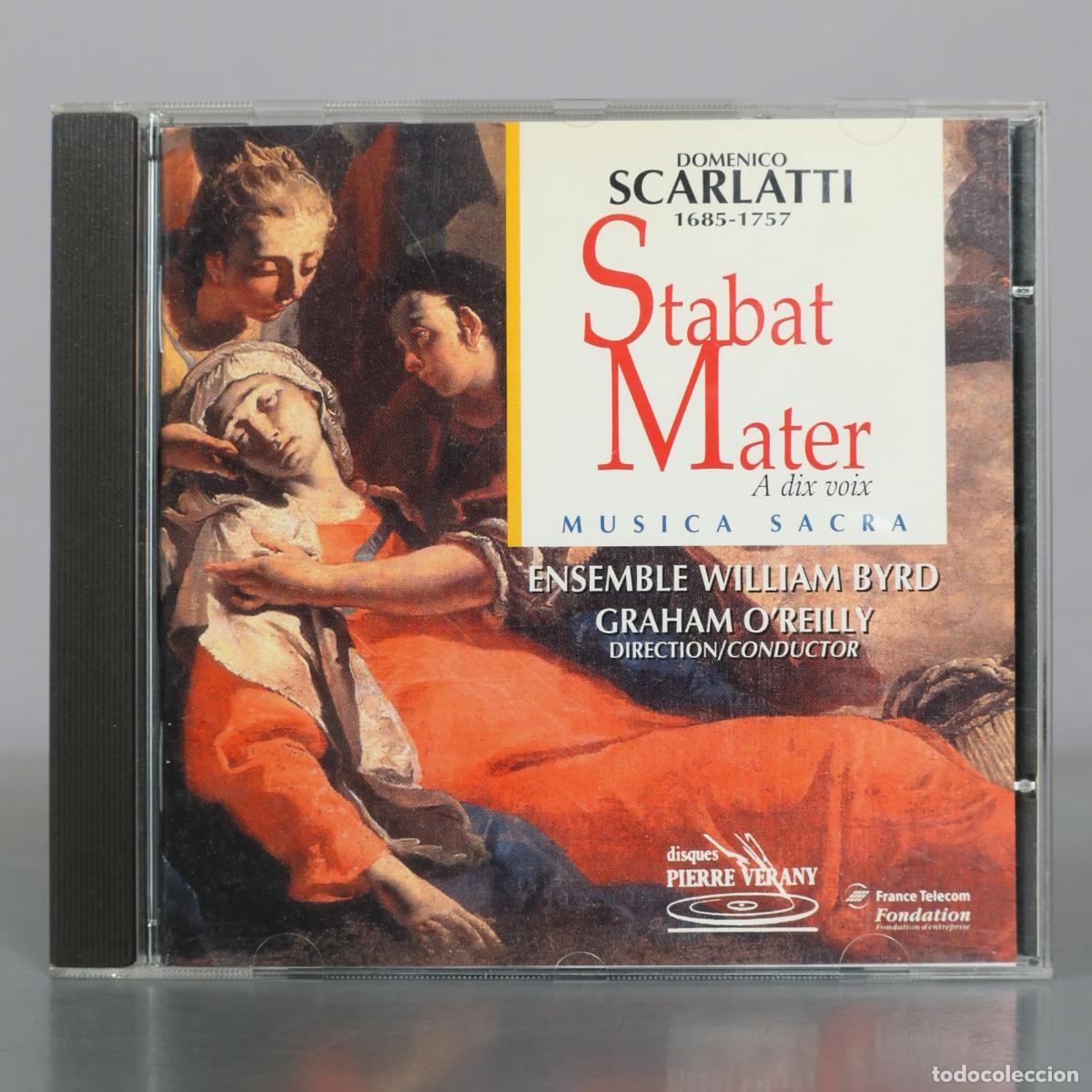 CDs de m&uacute;sica: CD. Stabat Mater - Domenico Scarlatti - Ensemble William Byrd, Graham O'Reilly - Disques Pierre