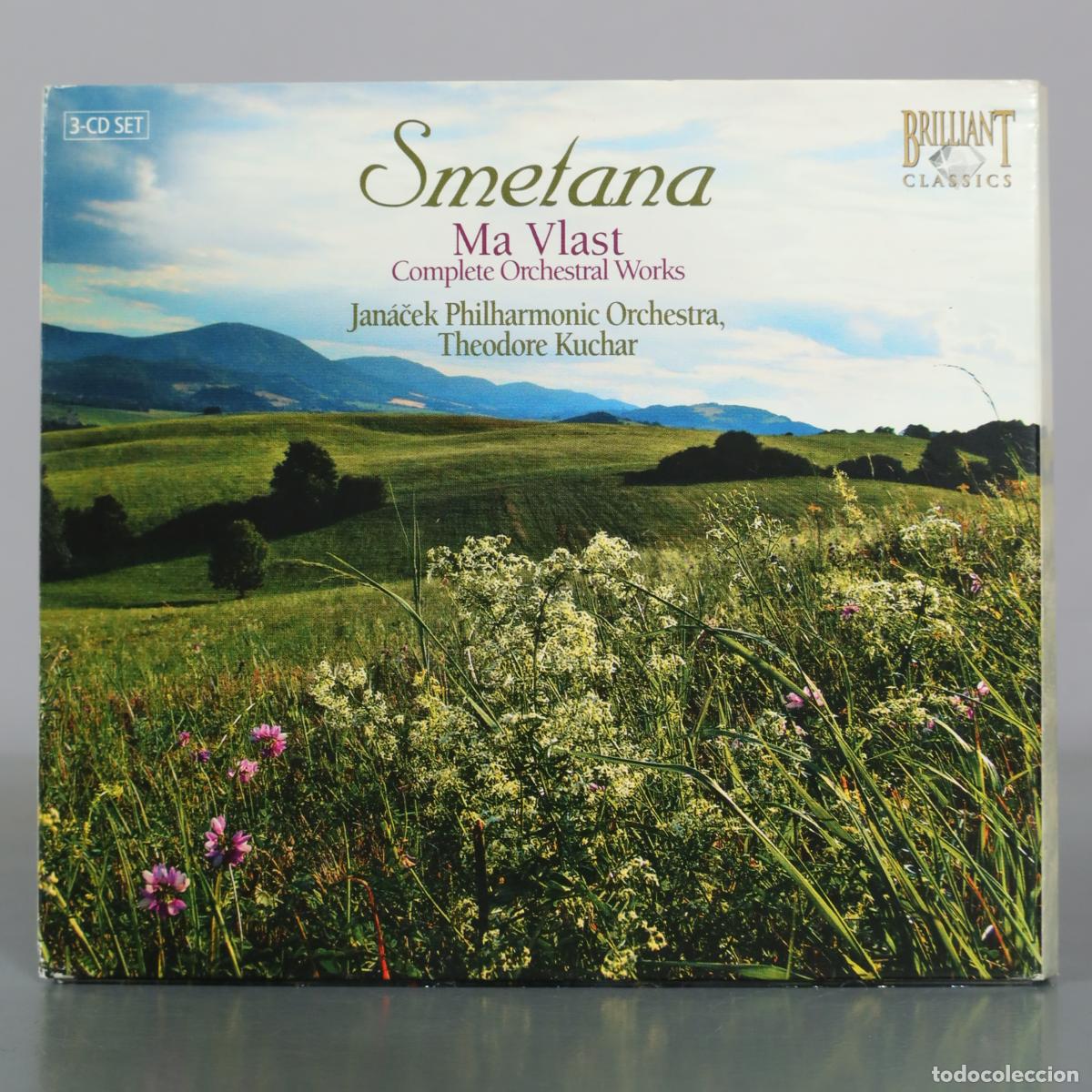 CDs de m&uacute;sica: CD. Ma Vlast - Complete Orchestral Works - Smetana - Jan&aacute;ček Philharmonic Orchestra, Theodore Kuchar