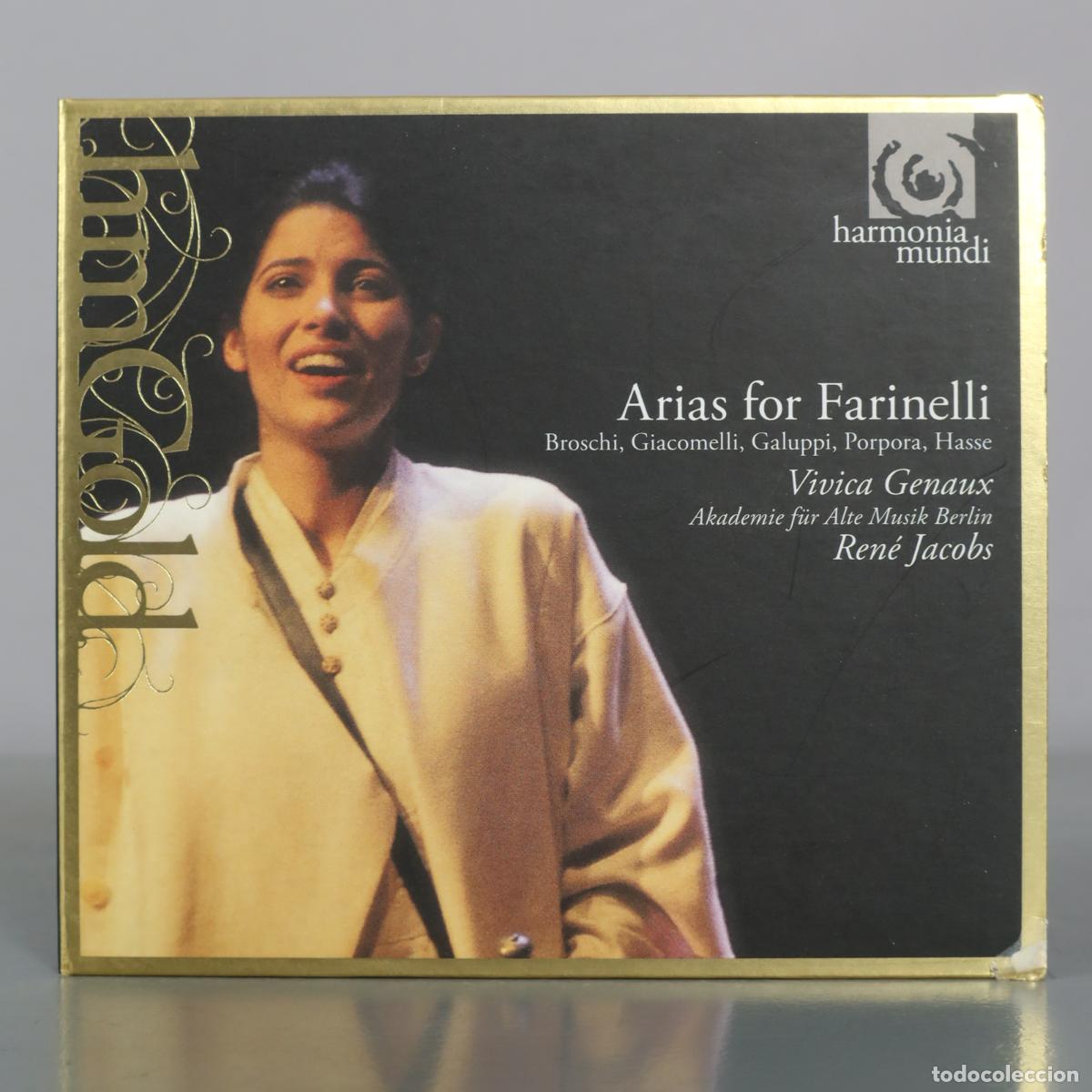 CDs de m&uacute;sica: CD. Arias for Farinelli - Broschi, Giacomelli, Galuppi, Porpora, Hasse - Vivica Genaux, Akademie f&uuml;r