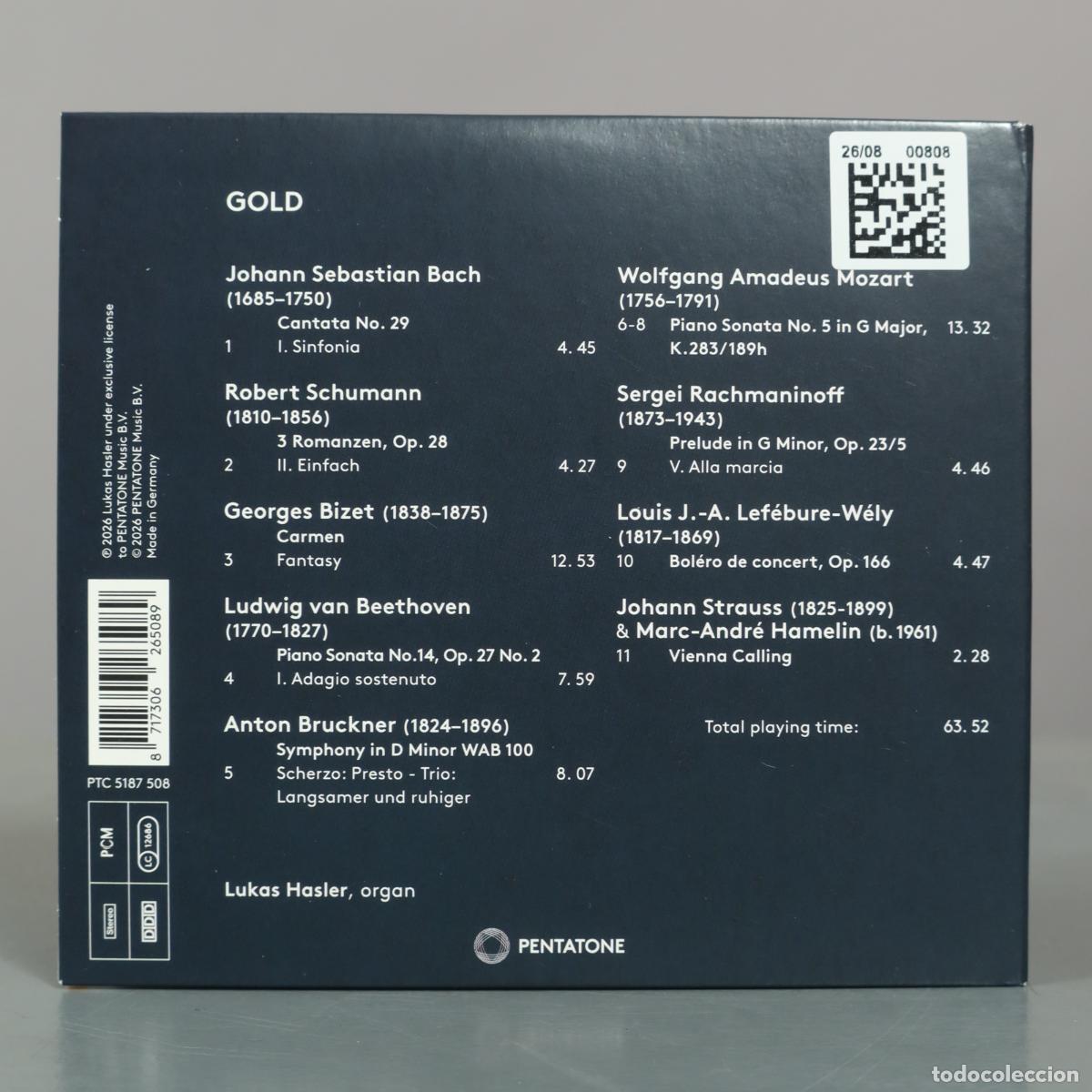 CDs de m&uacute;sica: cd. Lukas Hasler - Gold - Foto 2