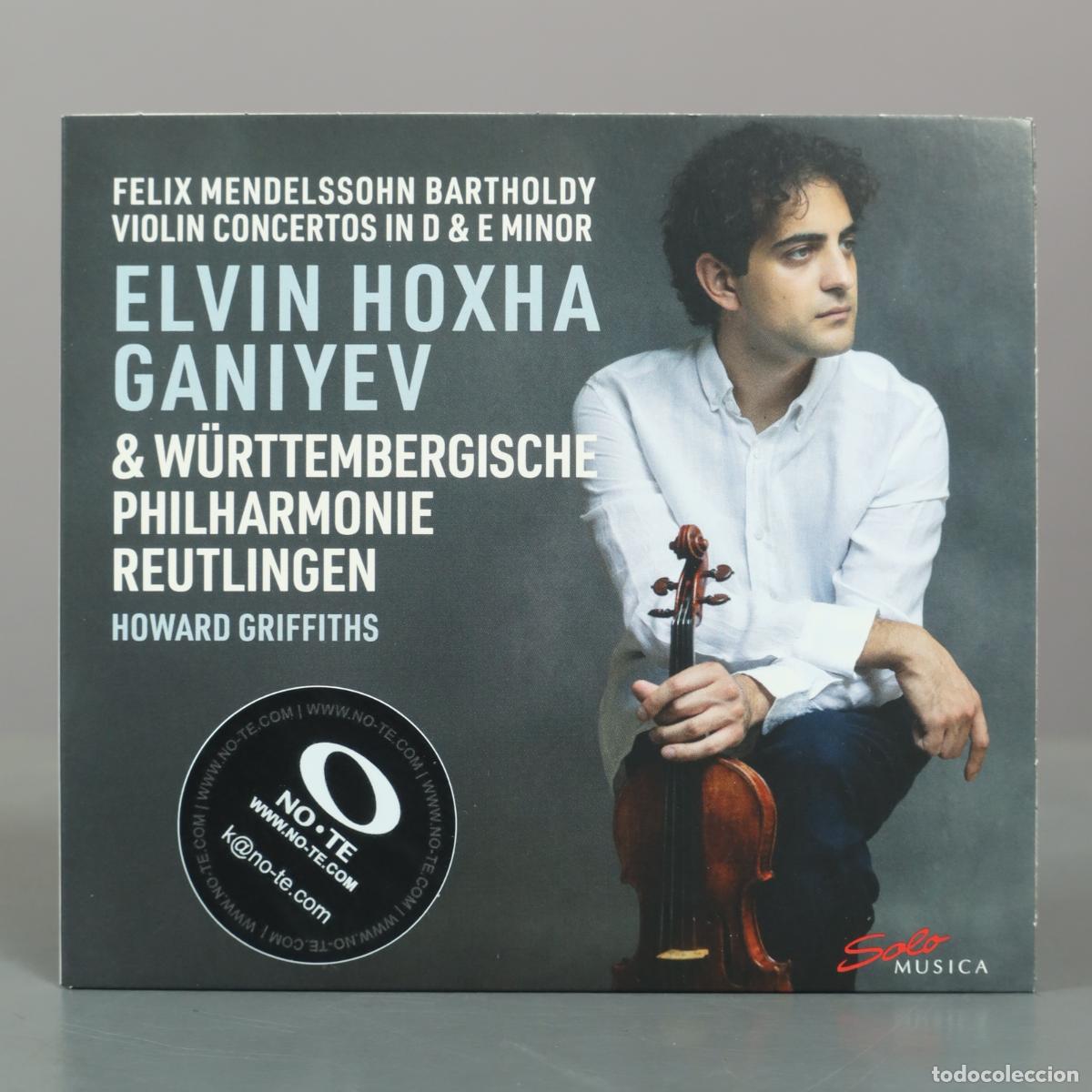 CDs de m&uacute;sica: cd. Felix Mendelssohn Bartholdy: Violin Concertos in D & E Minor - Elvin Hoxha Ganiyev,