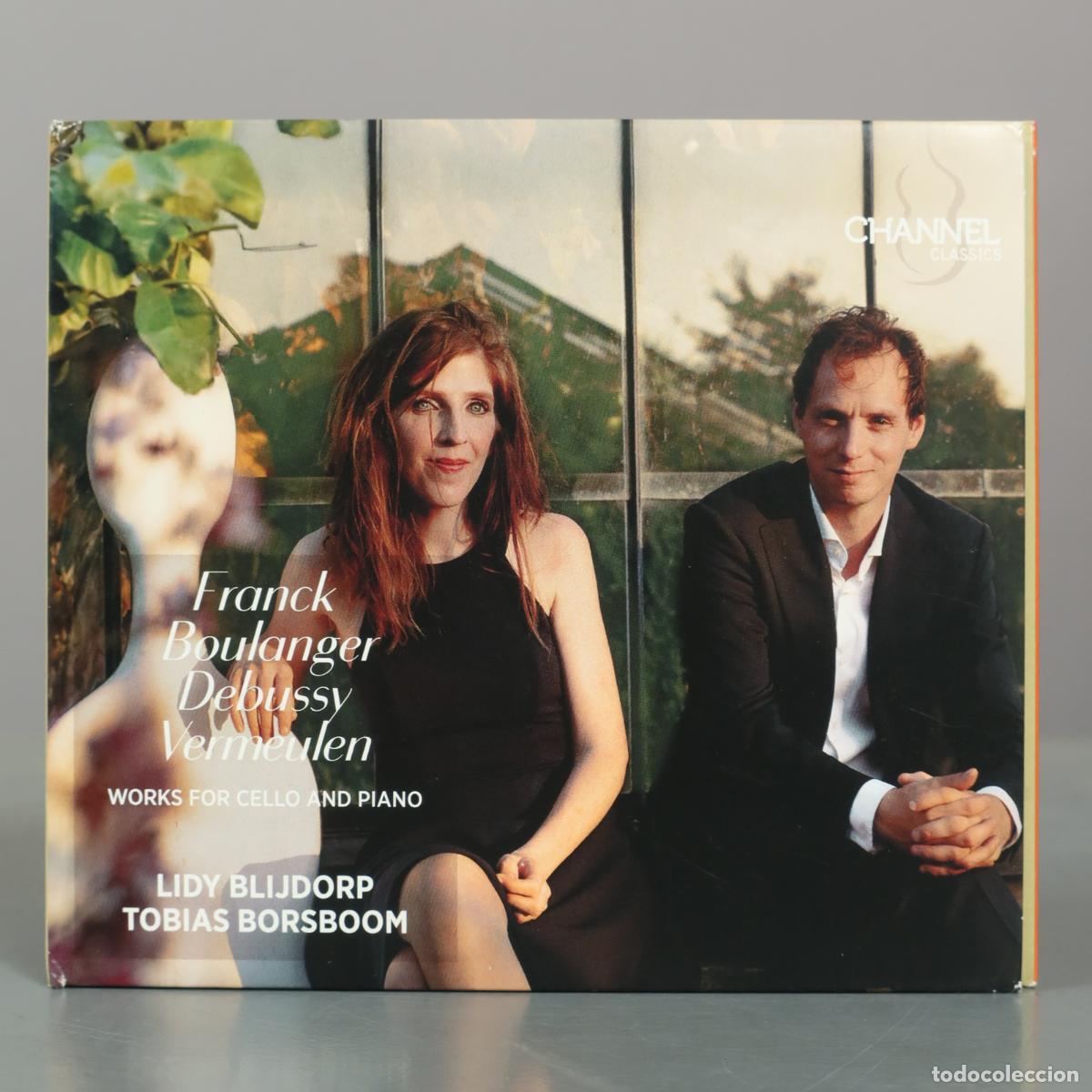CDs de m&uacute;sica: CD. Franck, Boulanger, Debussy & Vermeulen: Works for Cello and Piano
