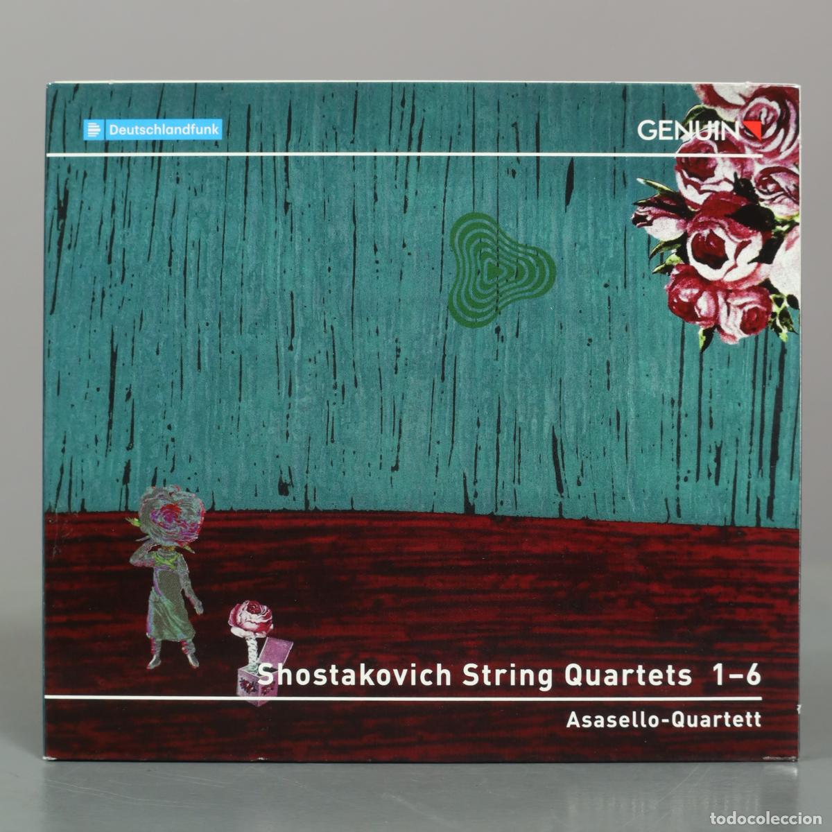 CDs de m&uacute;sica: cd. Shostakovich String Quartets 1&ndash;6 - Dmitri Shostakovich, Asasello-Quartett