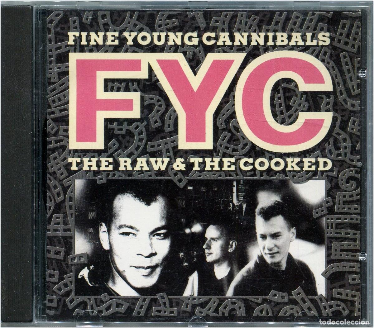 Music CDs: Fine Young Cannibals - The Raw & The Cooked - CD UK 1988 - London Rec. 828069-2 - VG/VG+