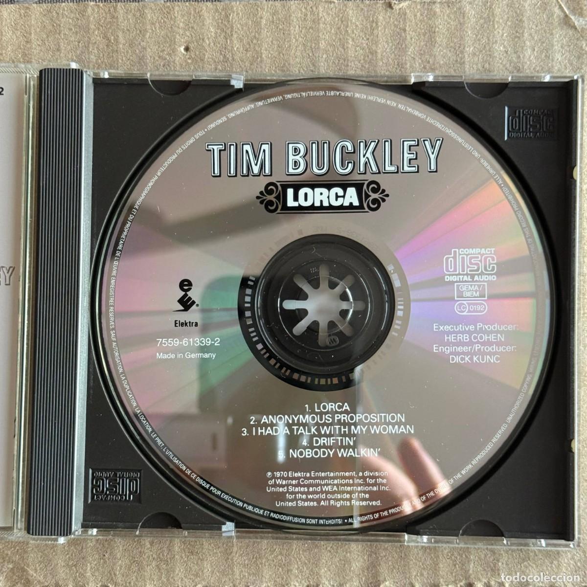 CDs de m&uacute;sica: Tim Buckley &rdquo;Lorca&rdquo; CD