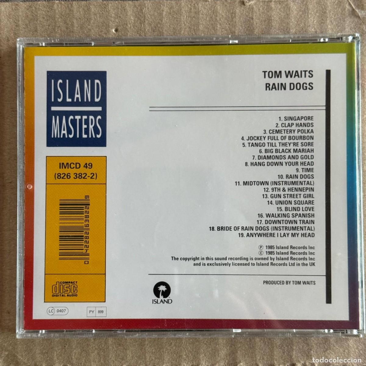 CDs de m&uacute;sica: Tom Waits &rdquo;Raindogs&rdquo; CD - Foto 2