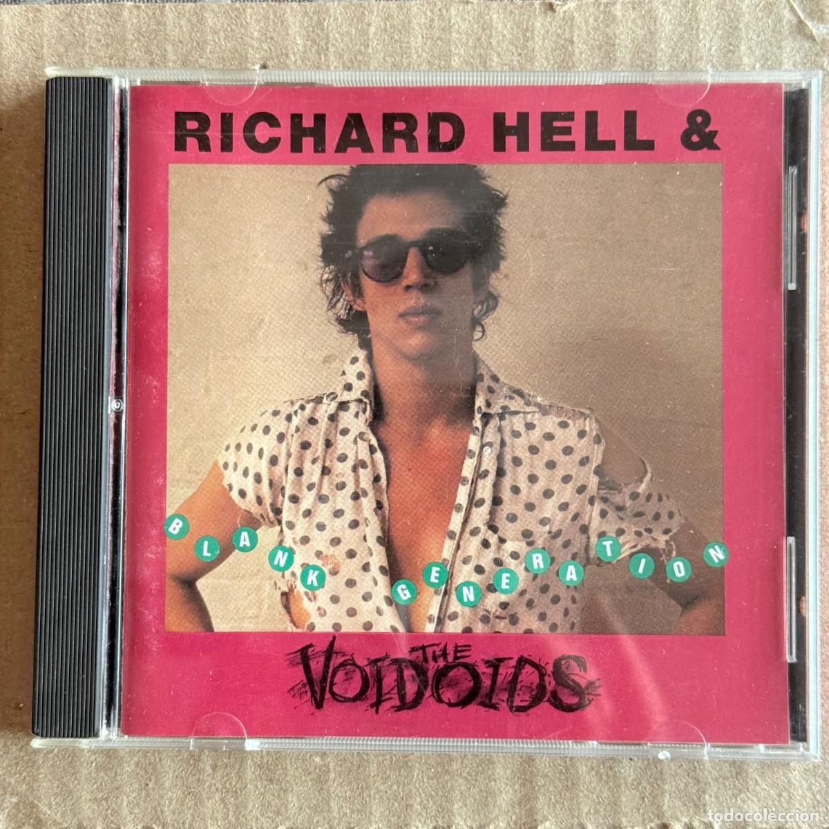 CDs de m&uacute;sica: Richard Hell & The Voidoids &rdquo;Untitled&rdquo; CD New York Rock