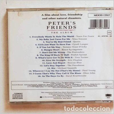 CDs de m&uacute;sica: Peter's Friends- 5099747273926