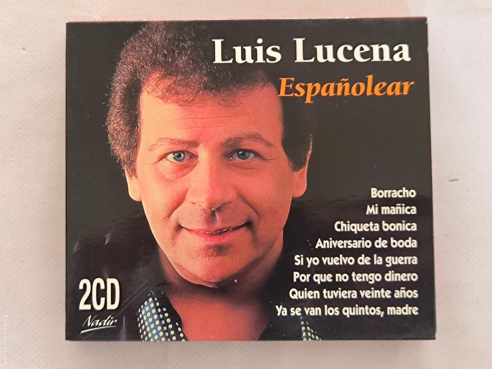 CDs de m&uacute;sica: CD LUIS LUCENA - ESPA&Ntilde;OLEAR - 2 DISCOS (Q5)