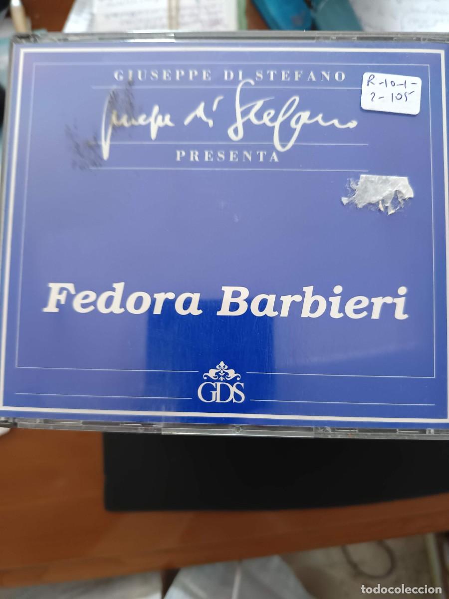CDs de m&uacute;sica: 2 CD. GIUSEPPE DI STEFANO. RECITAL. FEDORA BARBIERI (VER DORSO)