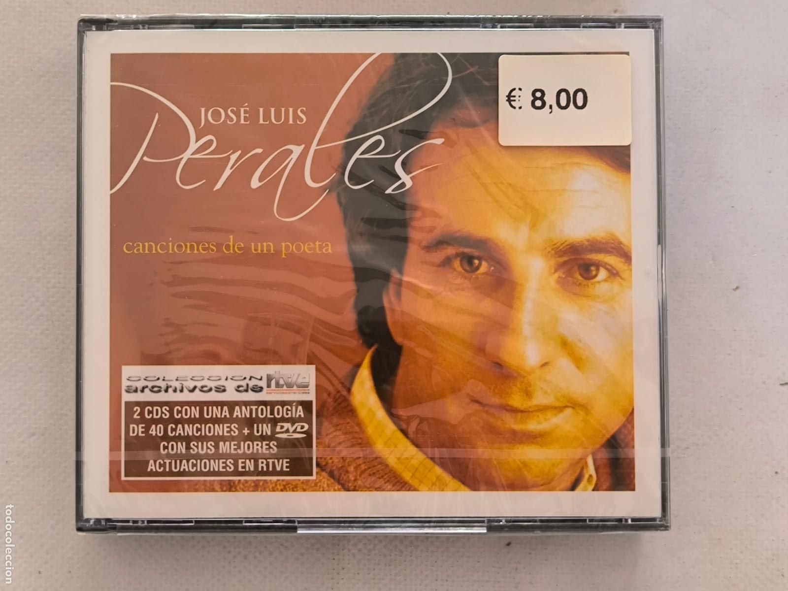 CDs de m&uacute;sica: CD + DVD JOSE LUIS PERALES - CANCIONES DE UN POETA - 3 DISCOS - NUEVO, PRECINTADO (B6w)