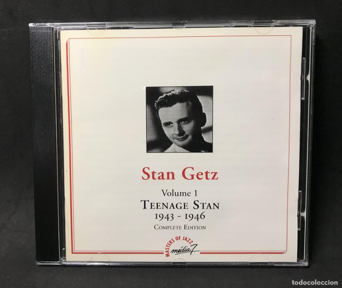 Music CDs: Stan Getz &ndash; Volume 1 Teenage Stan (1943-1946 - Complete Edition) - CD - Masters Of Jazz