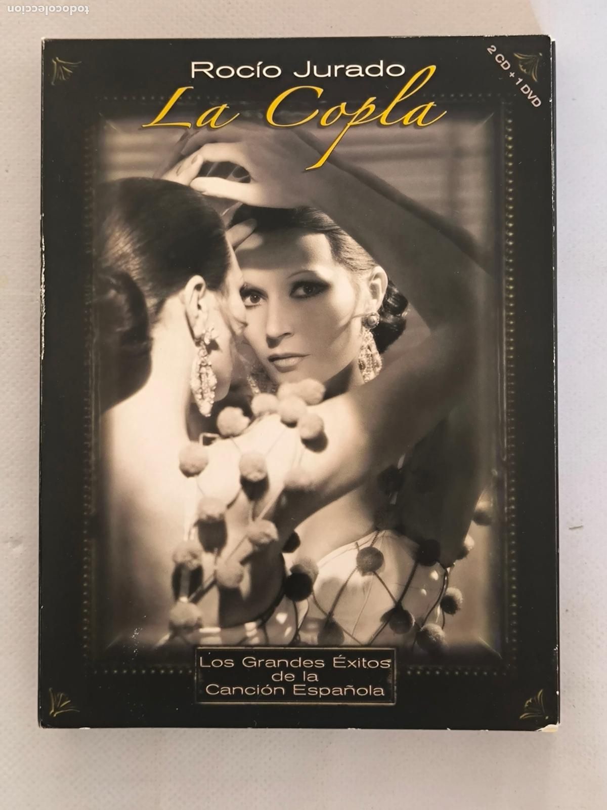 CDs de m&uacute;sica: CD + DVD ROCIO JURADO - LA COPLA - LOS GRANDES EXITOS DE LA CANCION ESPA&Ntilde;OLA - 3 DISCOS (B6)