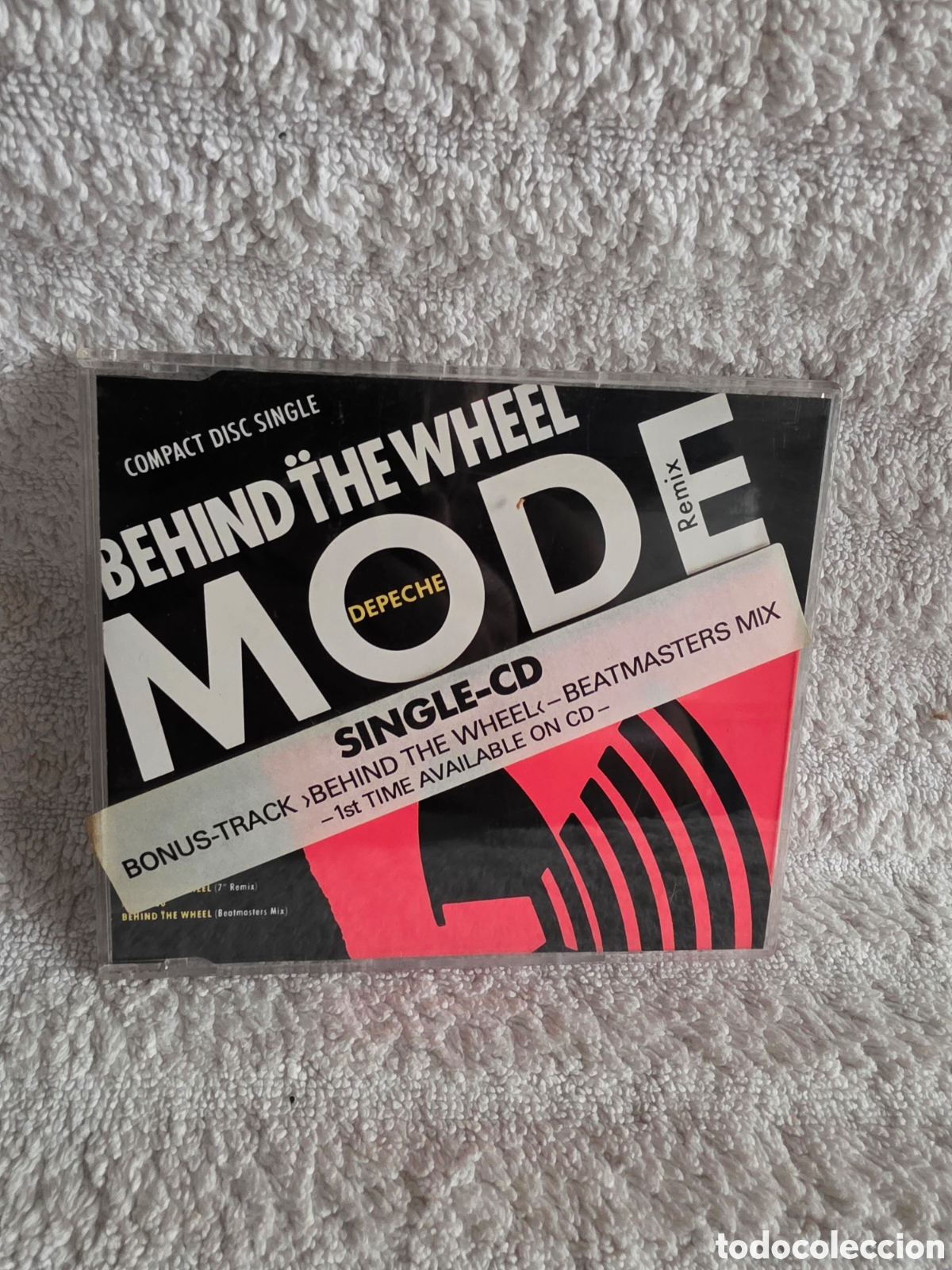 CDs de m&uacute;sica: DEPECHE MODE/ BEHIND ŤHE WHEEL CD SINGLE GERMANY