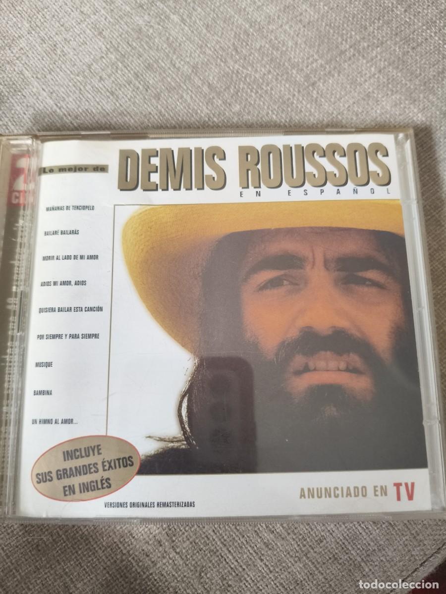 CDs de m&uacute;sica: DEMIS ROUSSOS. EN ESPA&Ntilde;OL. DOBLE COMPACTO CON 20 CANCIONES EN ESPA&Ntilde;OL Y 20 EN INGLES.