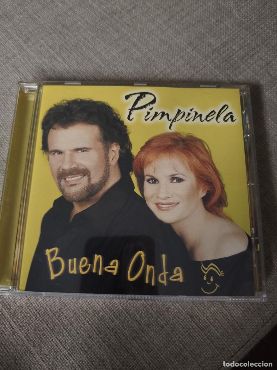 CDs de m&uacute;sica: PIMPINELA. BUENA ONDA. COMPACTO CON 12 CANCIONES. UNIVERSAL.