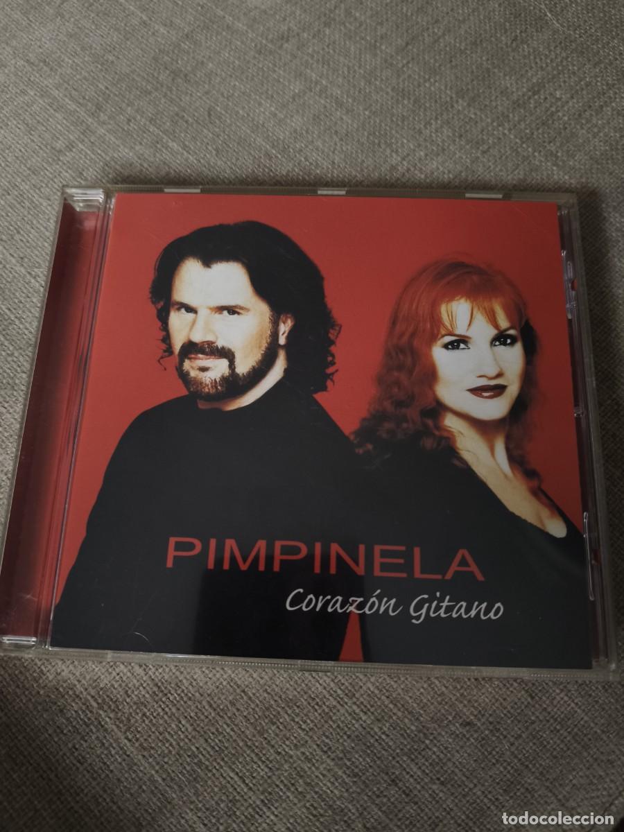 CDs de m&uacute;sica: PIMPINELA. CORAZON GITANO. COMPACTO CON 10 CANCIONES. UNIVERSAL.