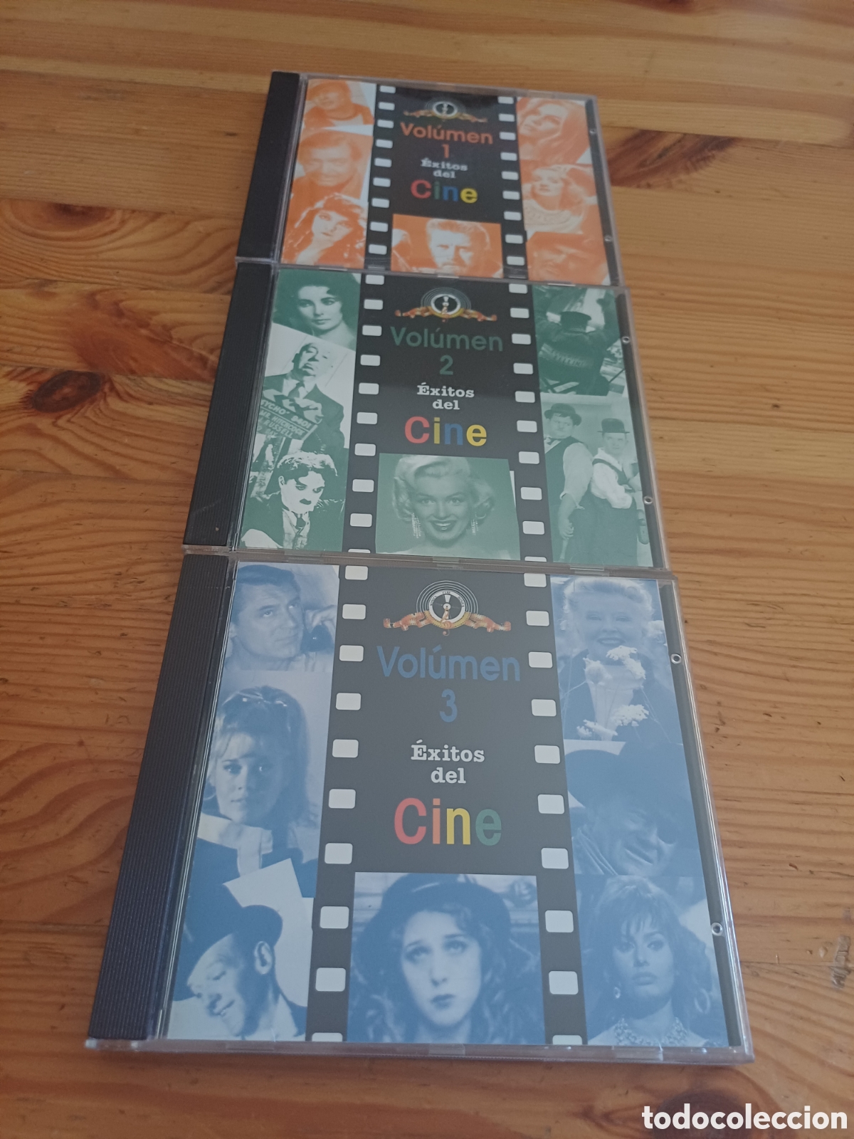 CDs de m&uacute;sica: Exitos del cine 1 2 y 3 - coleccion de temas de BSO de peliculas en 3 CD