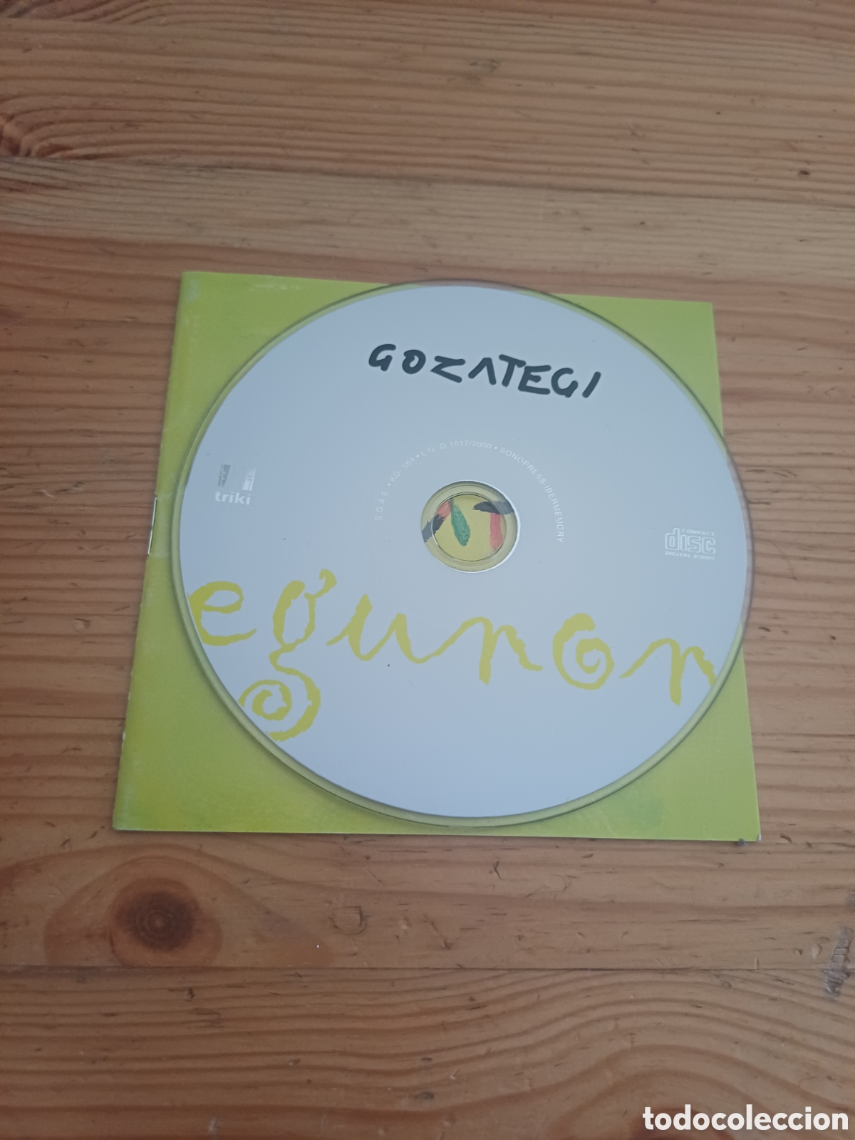 CDs de m&uacute;sica: Gozategi Egunon - sin caja - Gipuzkoa Euskal Herria