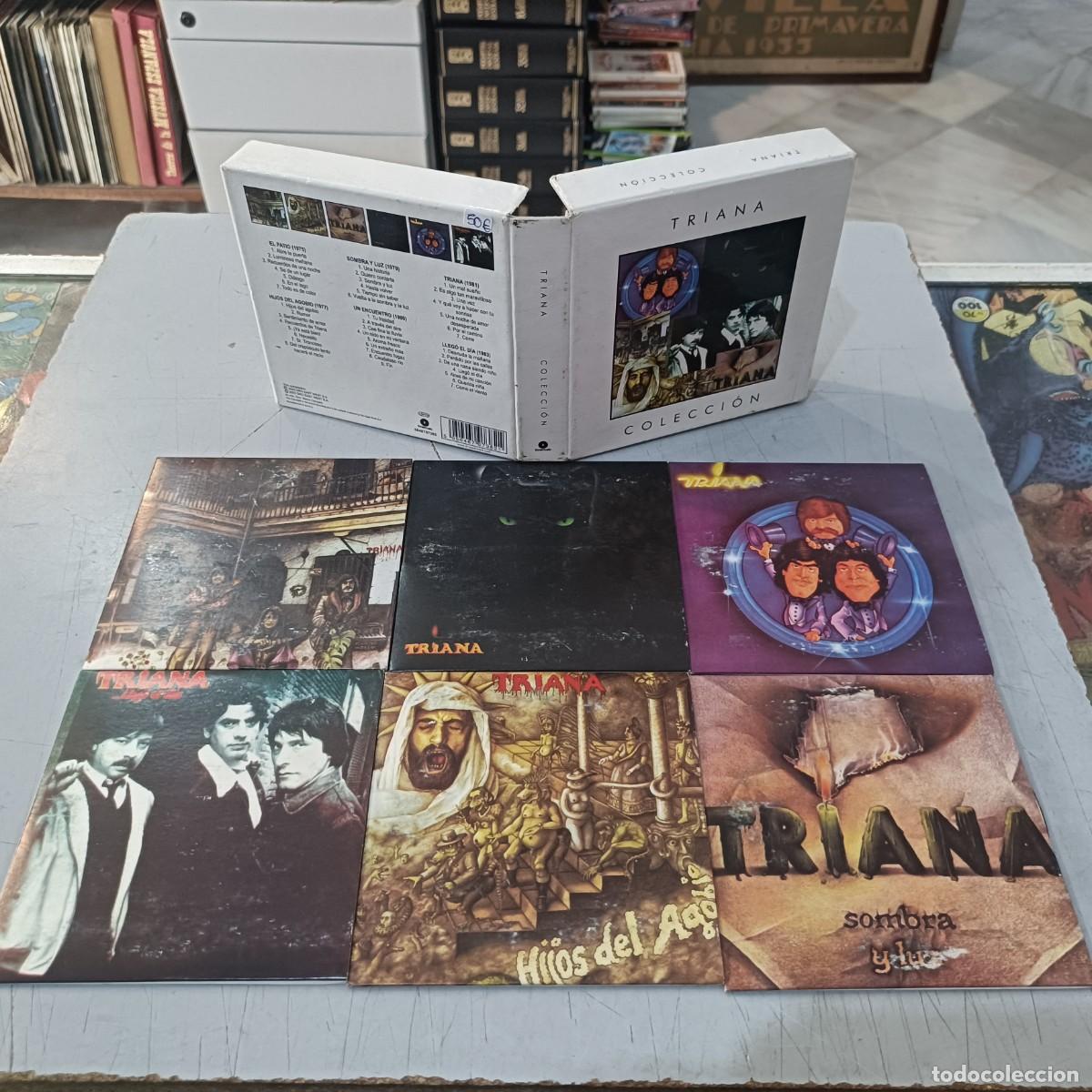 CDs de m&uacute;sica: Triana - Colecci&oacute;n - BOX, contiene 6 CDs.