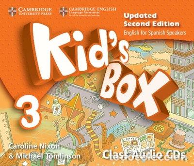 CDs de m&uacute;sica: Kid's Box Level 3 Class Audio CDs- 9788490362952