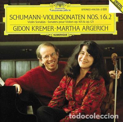CDs de m&uacute;sica: Schumann: Violin Sonatas Nos. 1 & 2- 0028941923523