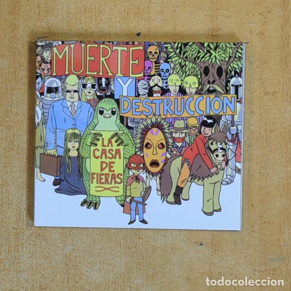 CDs de m&uacute;sica: MUERTE Y DESTRUCCION - LA CASA DE LAS FIERAS - CD