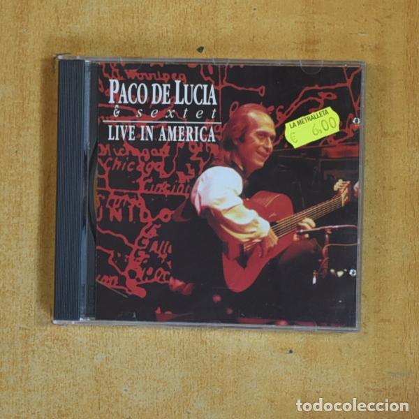CDs de m&uacute;sica: PACO DE LUCIA & SEXTET - LIVE IN AMERICA - CD