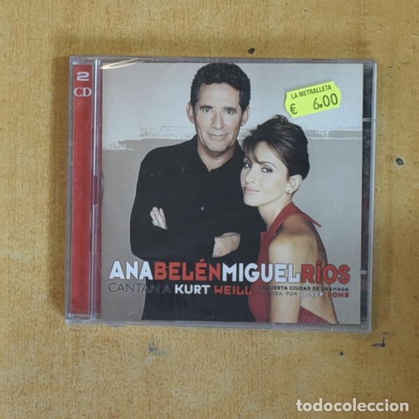 CDs de m&uacute;sica: ANA BELEN / MIGUEL RIOS - CANTAN A KURT WEILL - CD